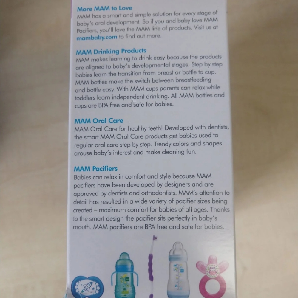 NIB MAM bottle 5oz 3 Pack Anti Colic Bottles - Picture 8 of 8